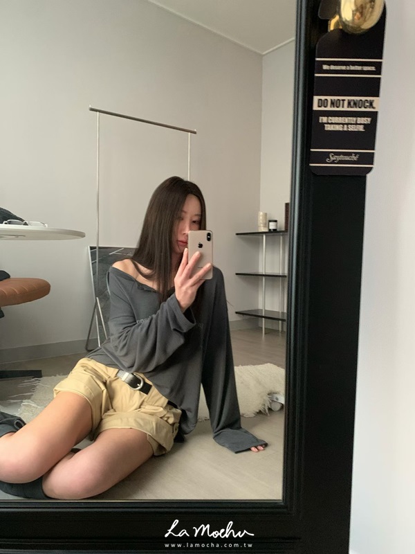 圓扣牛皮腰帶